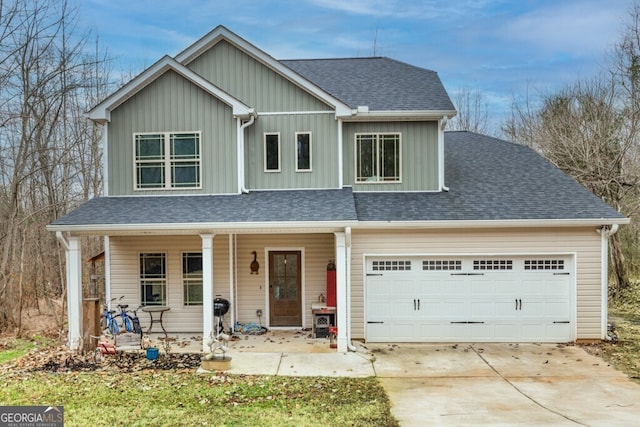 view of front of house featuring a porch