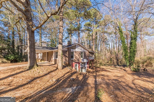 view of ranch-style house