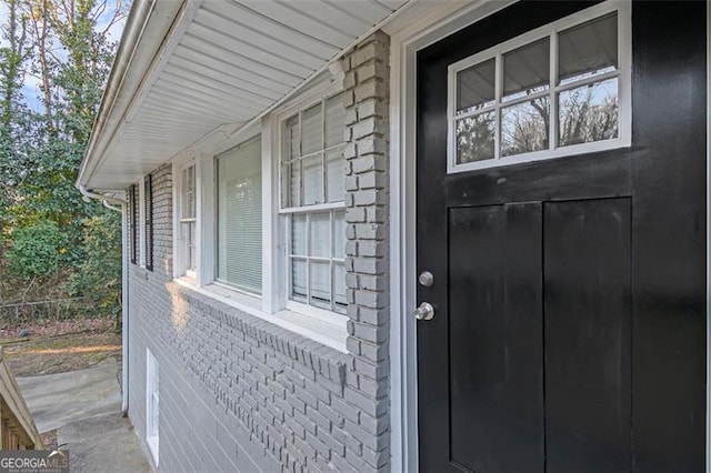 view of property entrance