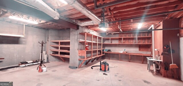 1030 Lake Haynes Dr NE, Conyers, GA 30012 - view of unfinished basement