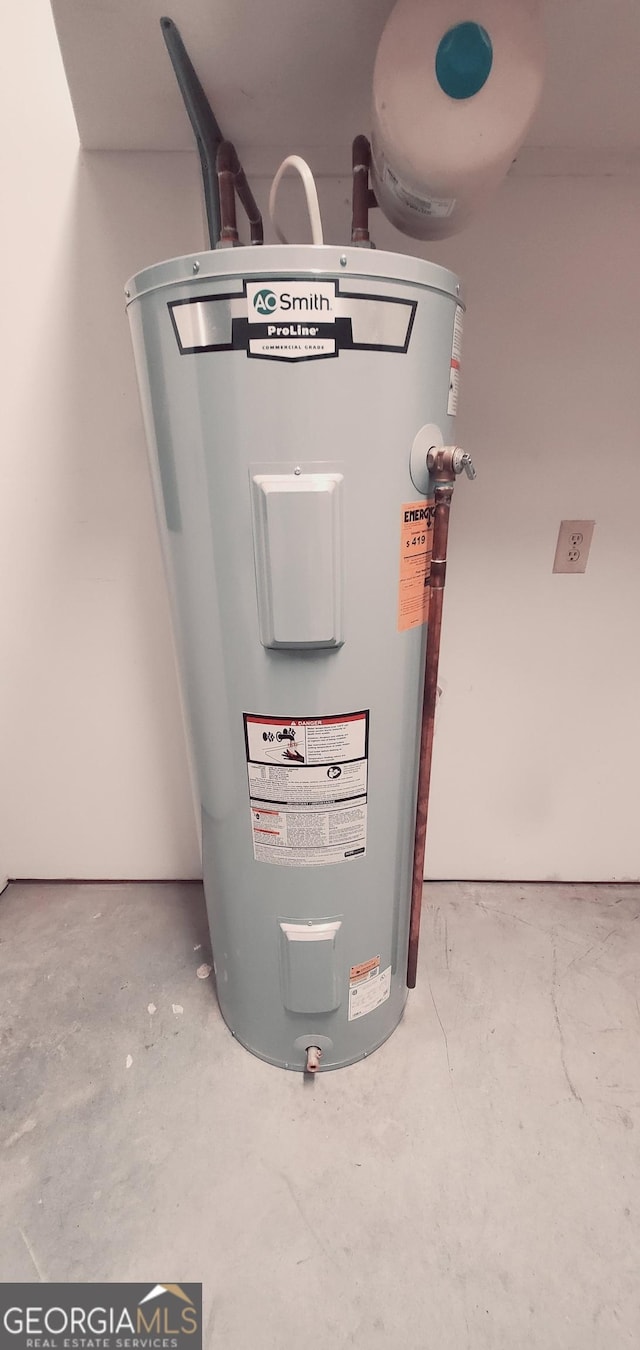 utilities with electric water heater