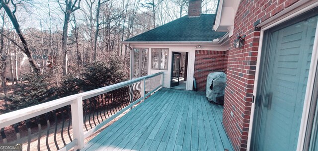 1030 Lake Haynes Dr NE, Conyers, GA 30012 - view of deck