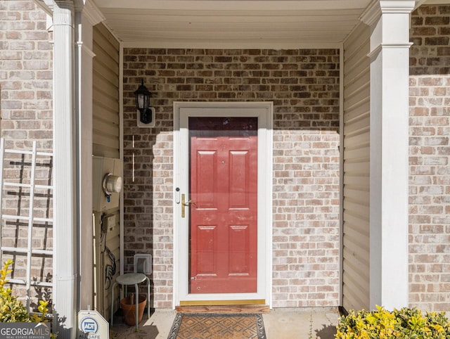 view of entrance to property