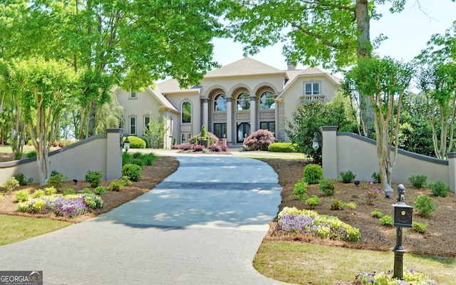 view of mediterranean / spanish-style house