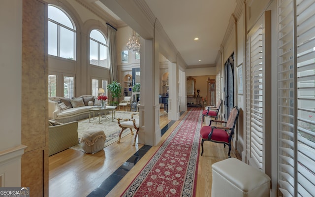 view of building lobby