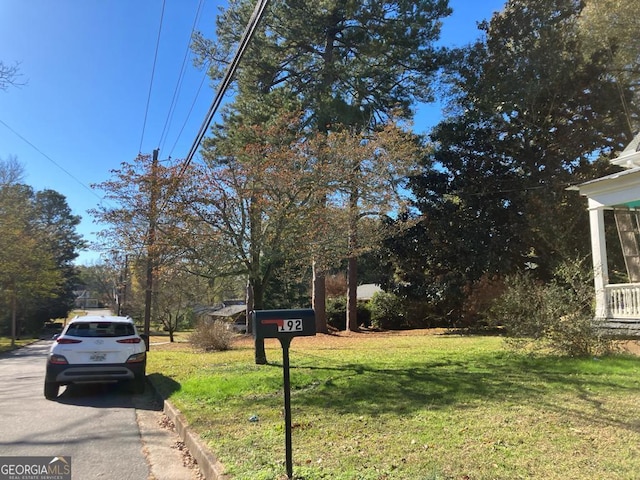 view of street