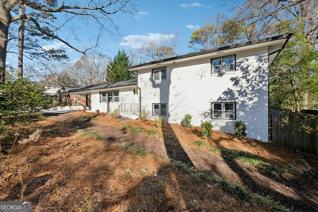 view of back of house