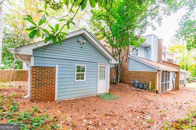 view of rear view of house