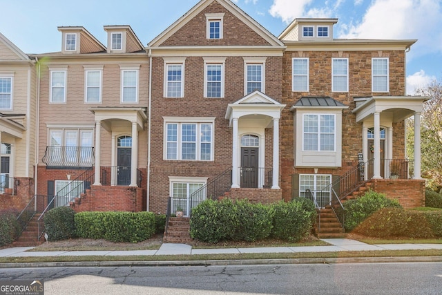 view of townhome / multi-family property