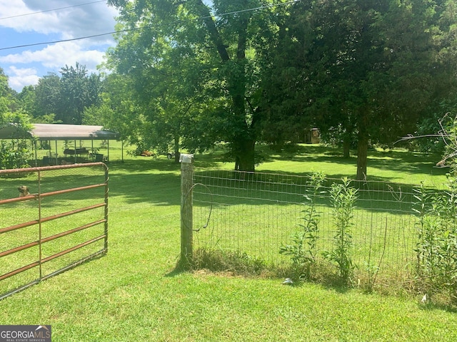 view of yard