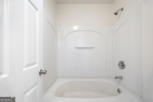 bathroom featuring shower / bathtub combination