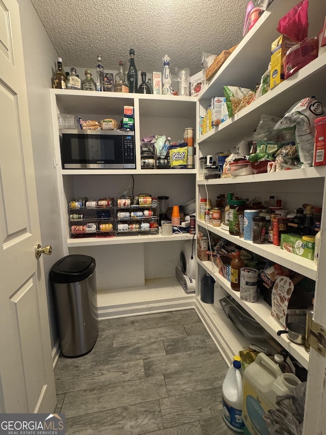 view of pantry