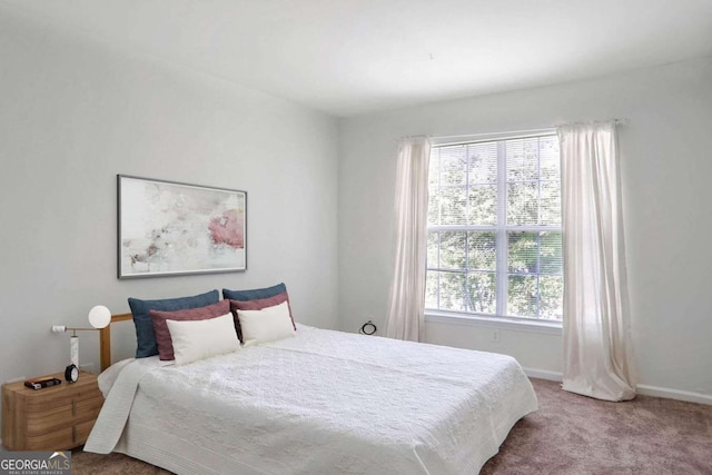 bedroom with carpet flooring