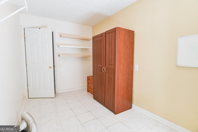 interior space featuring a closet