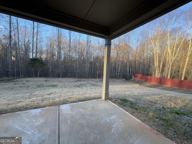 view of patio / terrace