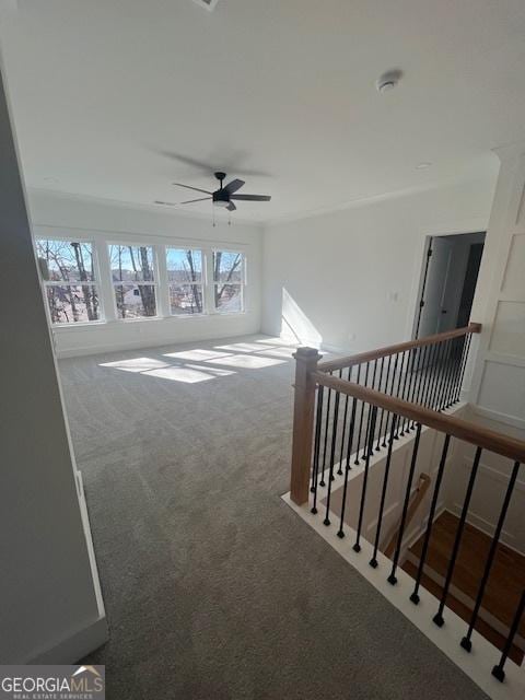 corridor featuring carpet