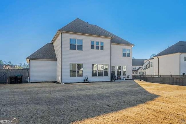 view of rear view of house