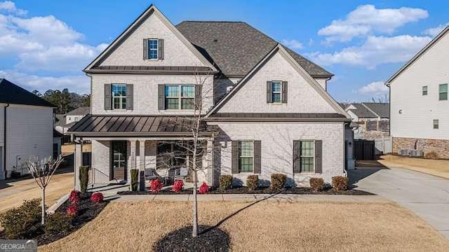 view of front of home featuring covered porch