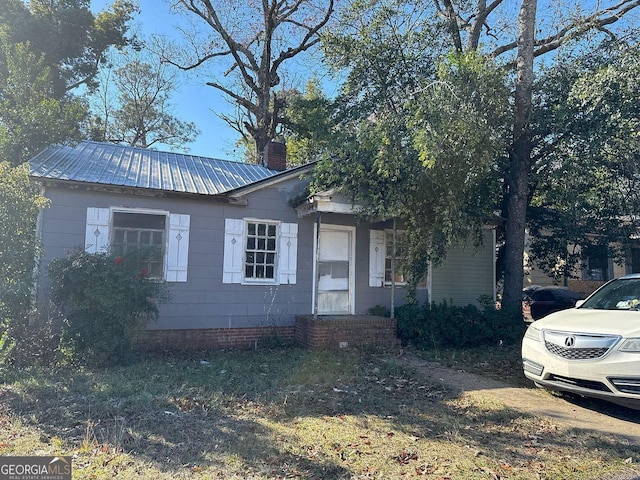 view of ranch-style home