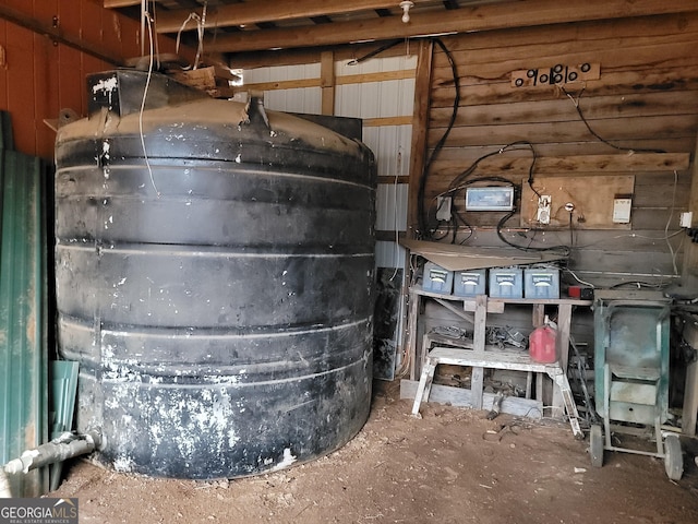 view of utility room