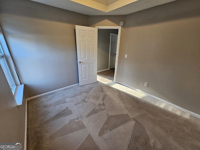 empty room with light carpet