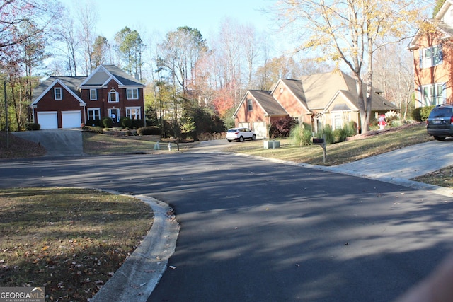 view of road