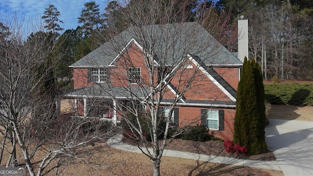 view of front facade