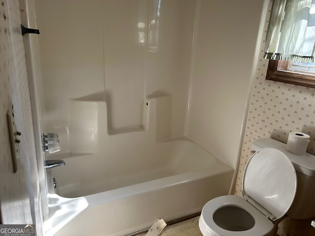 bathroom featuring toilet