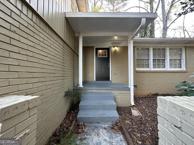 view of property entrance