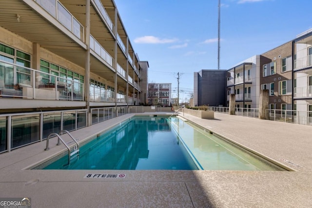 view of swimming pool