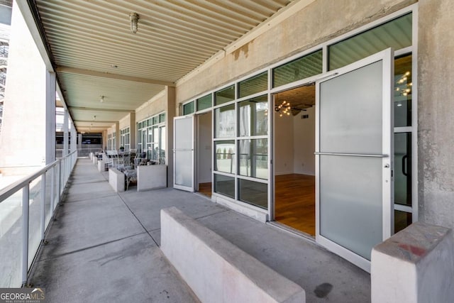 view of patio / terrace