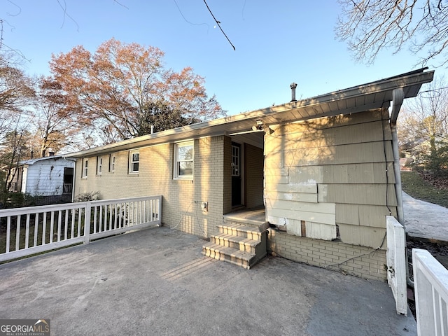 view of rear view of house