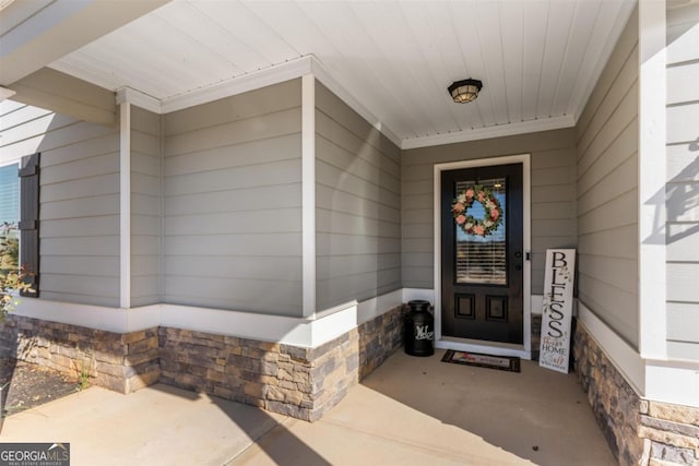 view of entrance to property