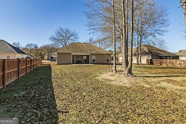 view of rear view of house