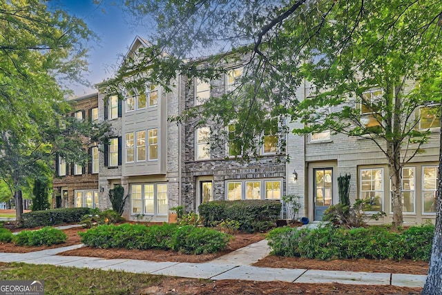 view of townhome / multi-family property