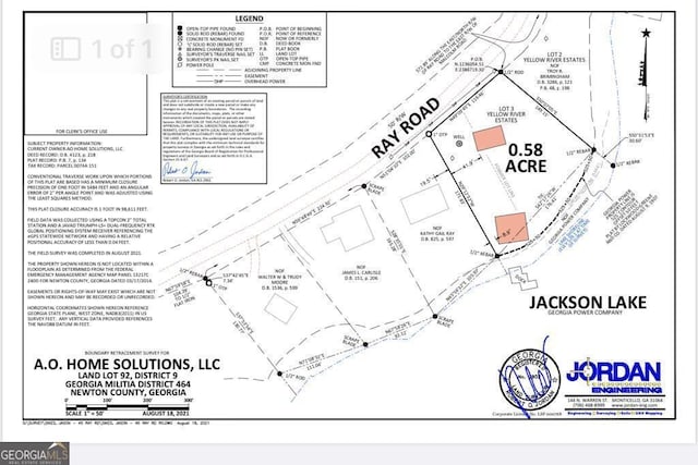 45 Ray Rd, Covington GA, 30014 land for sale