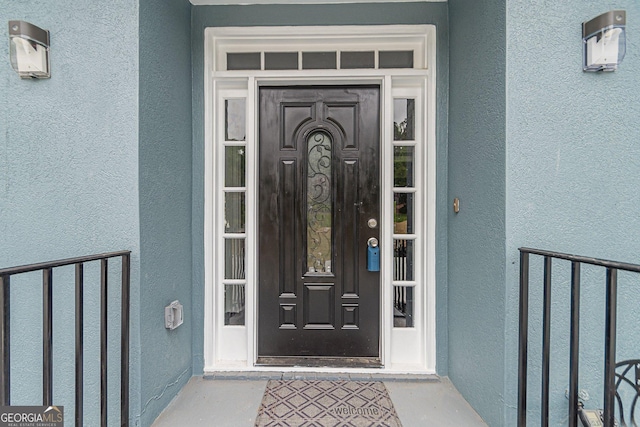 view of entrance to property