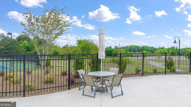 view of patio