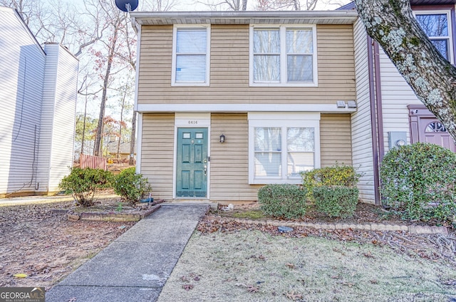 view of townhome / multi-family property