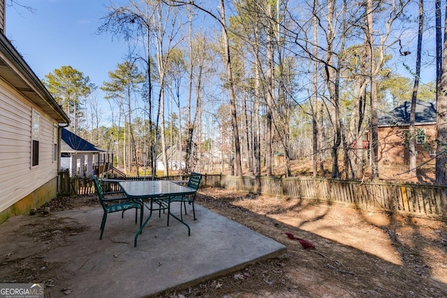 view of patio / terrace