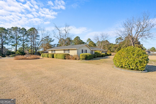 view of side of home