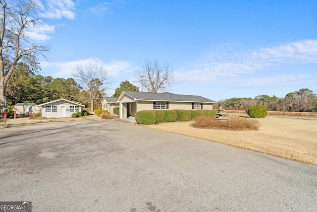 view of ranch-style house