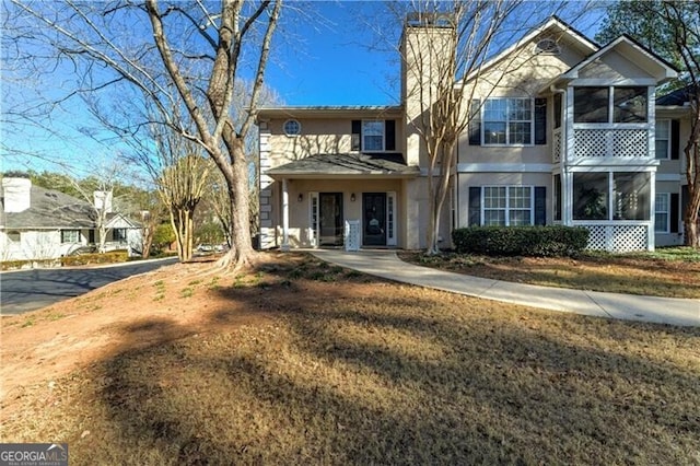 view of front property