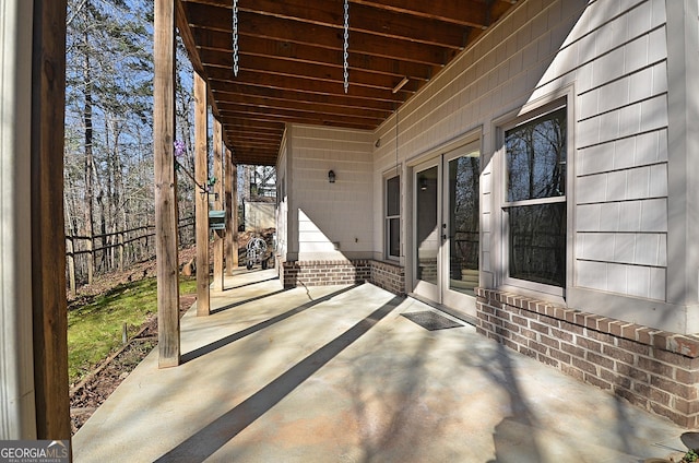 view of patio