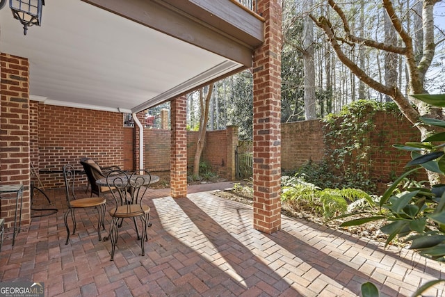 view of patio / terrace