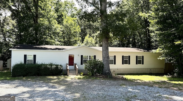 view of front of house