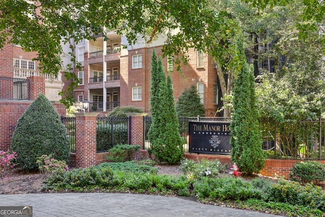 50 Biscayne Dr Unit 2109, Atlanta, GA 30309 - community / neighborhood sign featuring fence