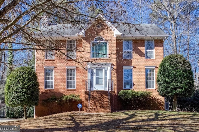 view of colonial house