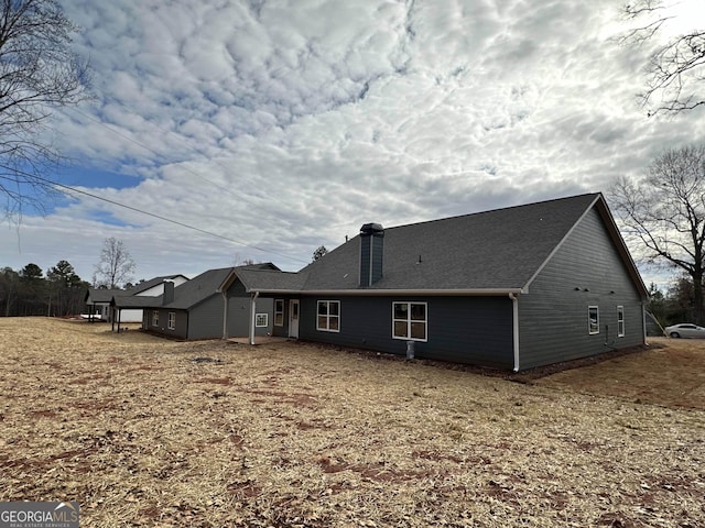 view of rear view of house