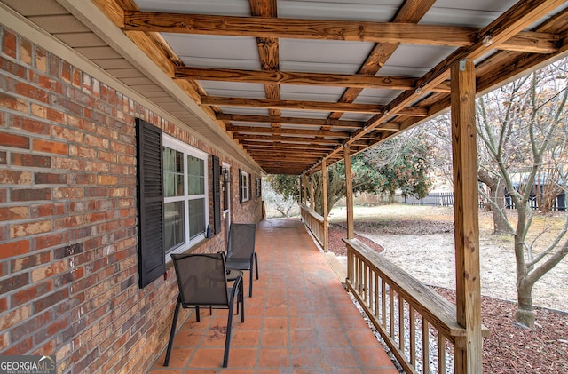 view of patio